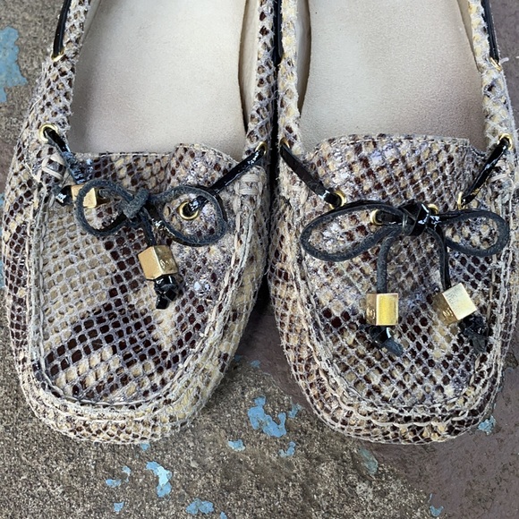 michael kors snakeskin shoes